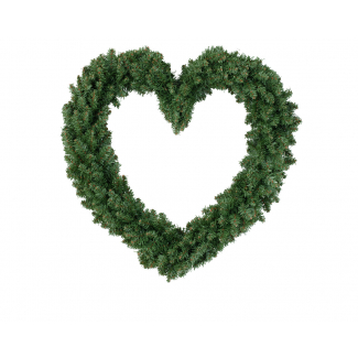 Cuore "Imperial" di pino verde, altezza 50 cm