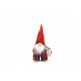 Babbo Natale in tessuto, altezza 59 cm