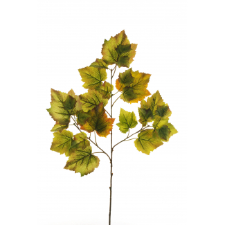 Ramo con foglie di vite, altezza 70 cm