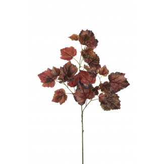 Ramo con foglie di vite, altezza 70 cm