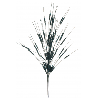 Spighe di grano con stelo glitterato, altezza 68 cm