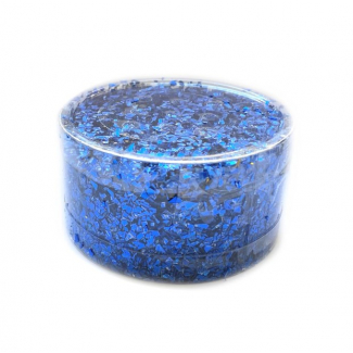 Barattolo glitter da 150 ml a grana grossa, tinta unita