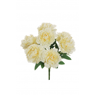 Mazzo di peonie, altezza 46 cm, vari colori