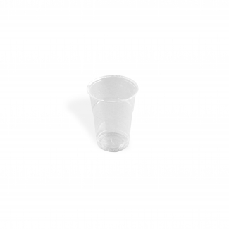 Bicchiere trasparente biodegradabile 300cc in PLA, confezione da 50 pezzi