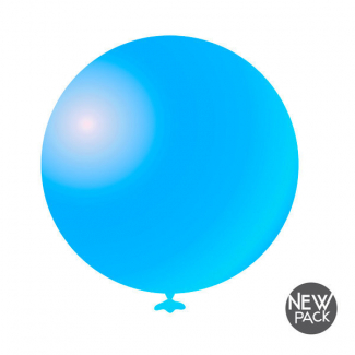Palloncino maxi diametro 50cm colori tinta unita, confezione da 6 pezzi