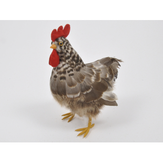 Gallina con cresta rossa, altezza 29 cm
