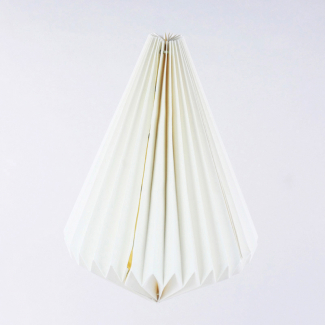 Decoro in carta origami colorata, diametro 36 cm, altezza 33 cm, vari colori
