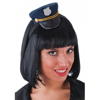 Cappellino poliziotta con fascia