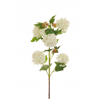 Ramo fiori "Palla di neve", altezza 78 cm