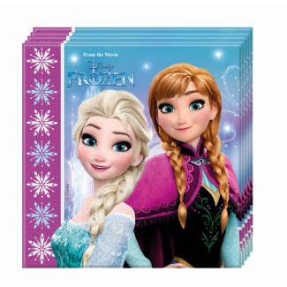 Tovagliolo fantasia "Frozen", confezione da 20 pezzi