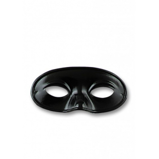 Maschera "Domino" per bambini nera