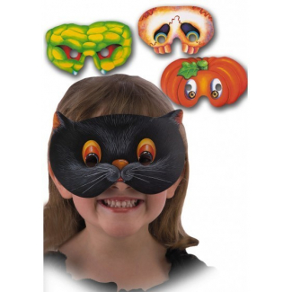 Maschera bimbi Halloween, modelli assortiti