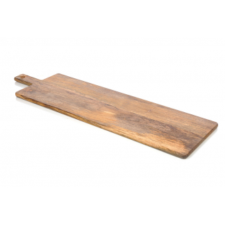 Tagliere in legno rettangolare con manico