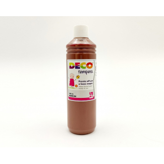 Tempera "Deco" in flacone da 500 ml, colori assortiti