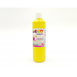 Tempera "Deco" in flacone da 500 ml, colori assortiti