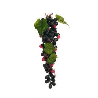 Grappolo di uva colori variegati, altezza 34 cm