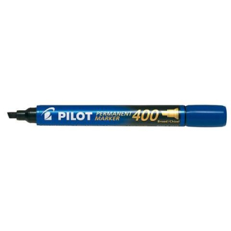 Pennarello indelebile Pilot 400, punta scalpello, tratto 5 mm, vari colori