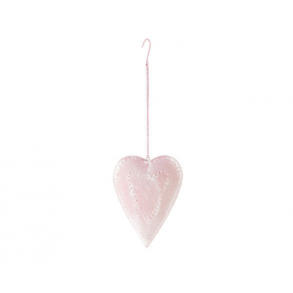 Cuore da appendere di latta