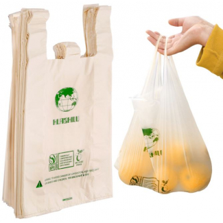 Shopper biodegradabile in mater-bi a strappo