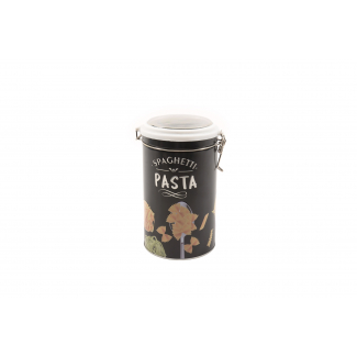 Barattolo in latta per pasta, diametro 11 cm, altezza 19 cm