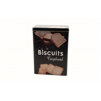 Barattolo in latta per biscotti, 10x18 cm, altezza 24.5 cm