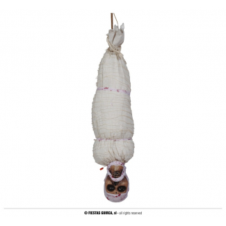 Mummia scheletro da appendere, altezza 80 cm