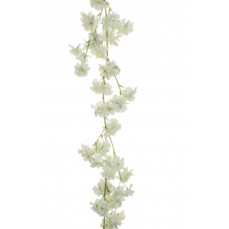 Ghirlanda fiori di ciliegio, lunghezza 178 cm, vari colori