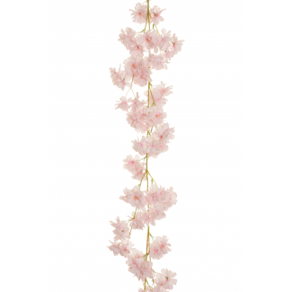 Ghirlanda fiori di ciliegio, lunghezza 178 cm, vari colori