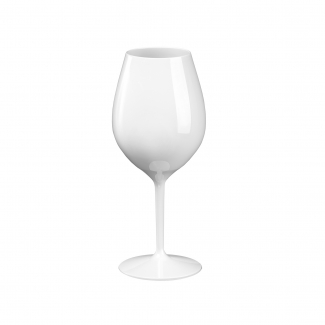 Bicchiere calice trasparente "Redone tritan" drink safe riutilizzabile 510cc, confezione da 6 pezzi