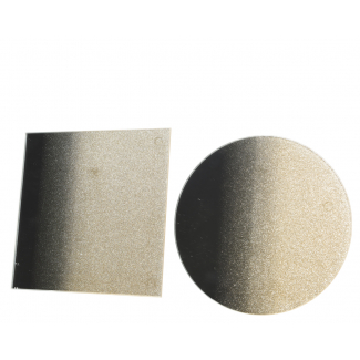 Specchio in vetro oro, diametro 20 cm, modelli assortiti