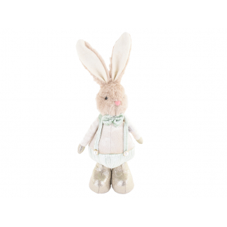 Coniglietto con pantaloni verdi, altezza 40 cm