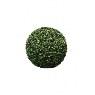Sfera di bosso artificiale verde, varie misure