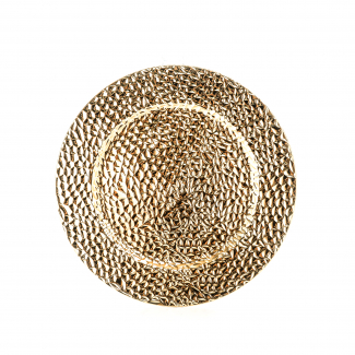 Sottopiatto in plastica diametro 33 cm, vari colori