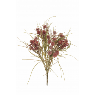 Cespuglio di cardi e bacche, altezza 55 cm, vari colori