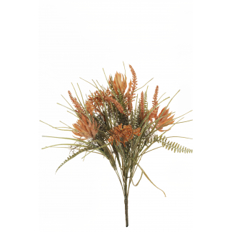 Cespuglio autunnale misto con fiori, altezza 51 cm, vari colori