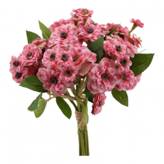 Mazzo mini di rose selvatiche, altezza 30 cm, vari colori
