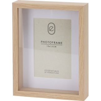 Cornice portafoto in MDF naturale, vari formati