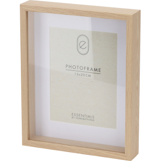 Cornice portafoto in MDF naturale, vari formati