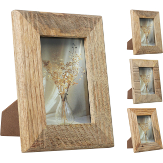 Cornice portafoto in legno, 16x21 cm, modelli assortiti