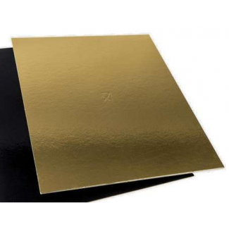 Tavoletta cartone oro-nero bordo liscio, 2400 gr, cartone da 10 kg
