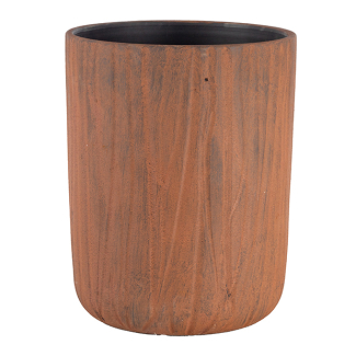 Vaso alto in resina ruggine, varie misure