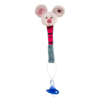 Topolino "Crazy" porta ciuccio 15 cm