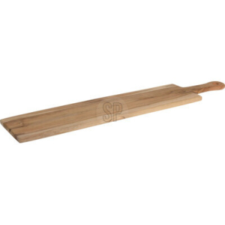 Tagliere in teak con manico, 15x70 cm