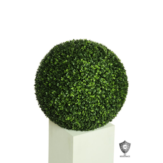 Sfera di bosso artificiale verde, varie misure