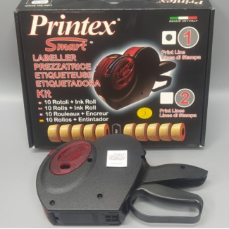 Prezzatrice a 1 pista da 8 cifre per etichette 26x12 mm