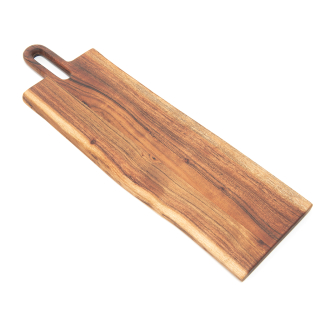 Tagliere in legno naturale, formato 16x55 cm