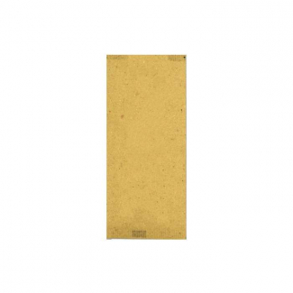 Busta porta posate in carta paglia avana con all'interno tovagliolo 38x38 2 veli, cartoni da 1000 pezzi

