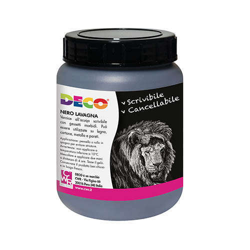 Barattolo vernice nero effetto "Lavagna", da 250 ml
