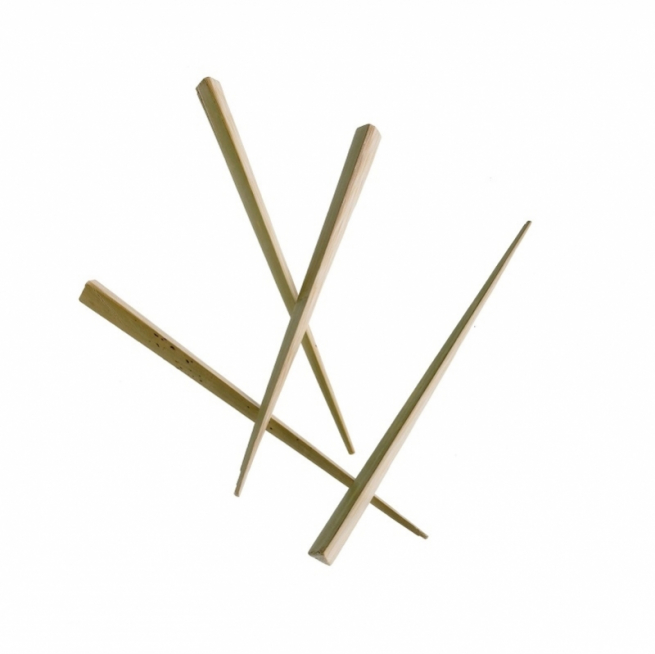 Spiedino in bamboo modello reiko 9cm. confezione da 100 pezzi