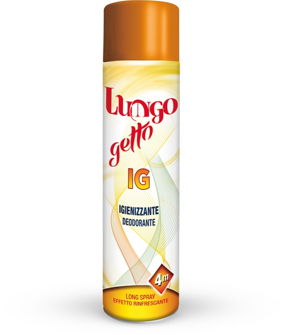 Profumatore per ambienti spray igienizzante "Lungo getto", bomboletta da 600 ml